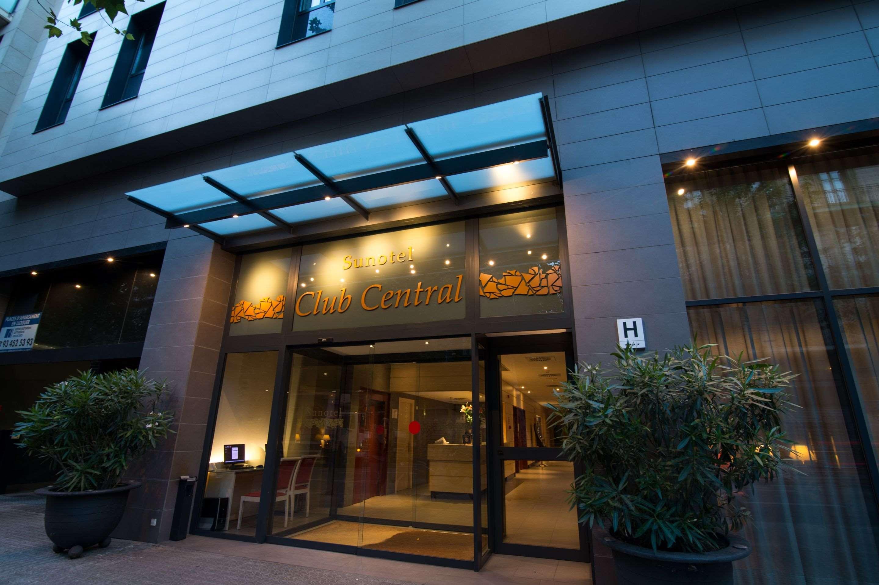 Sunotel Club Central Barselona Dış mekan fotoğraf